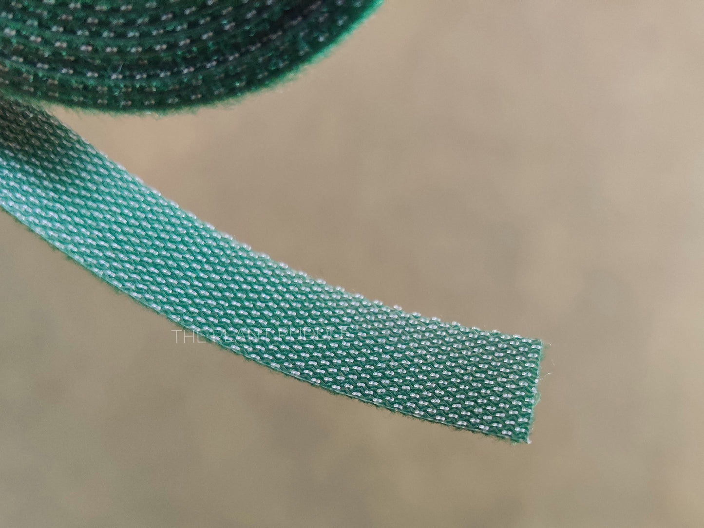 closeup of hooks on plant tape