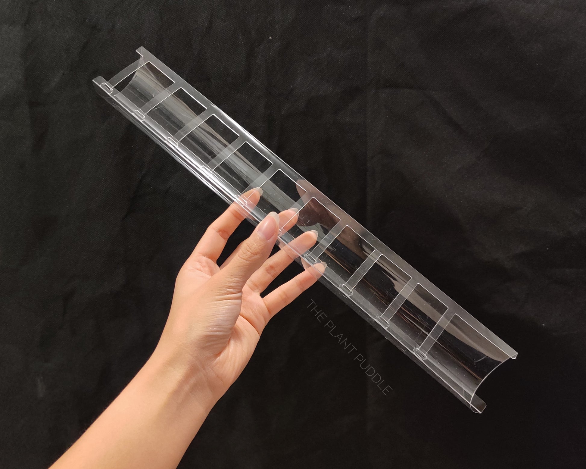 moss pole canada Front Opening Moss Pole - Clear Durable Plastic
