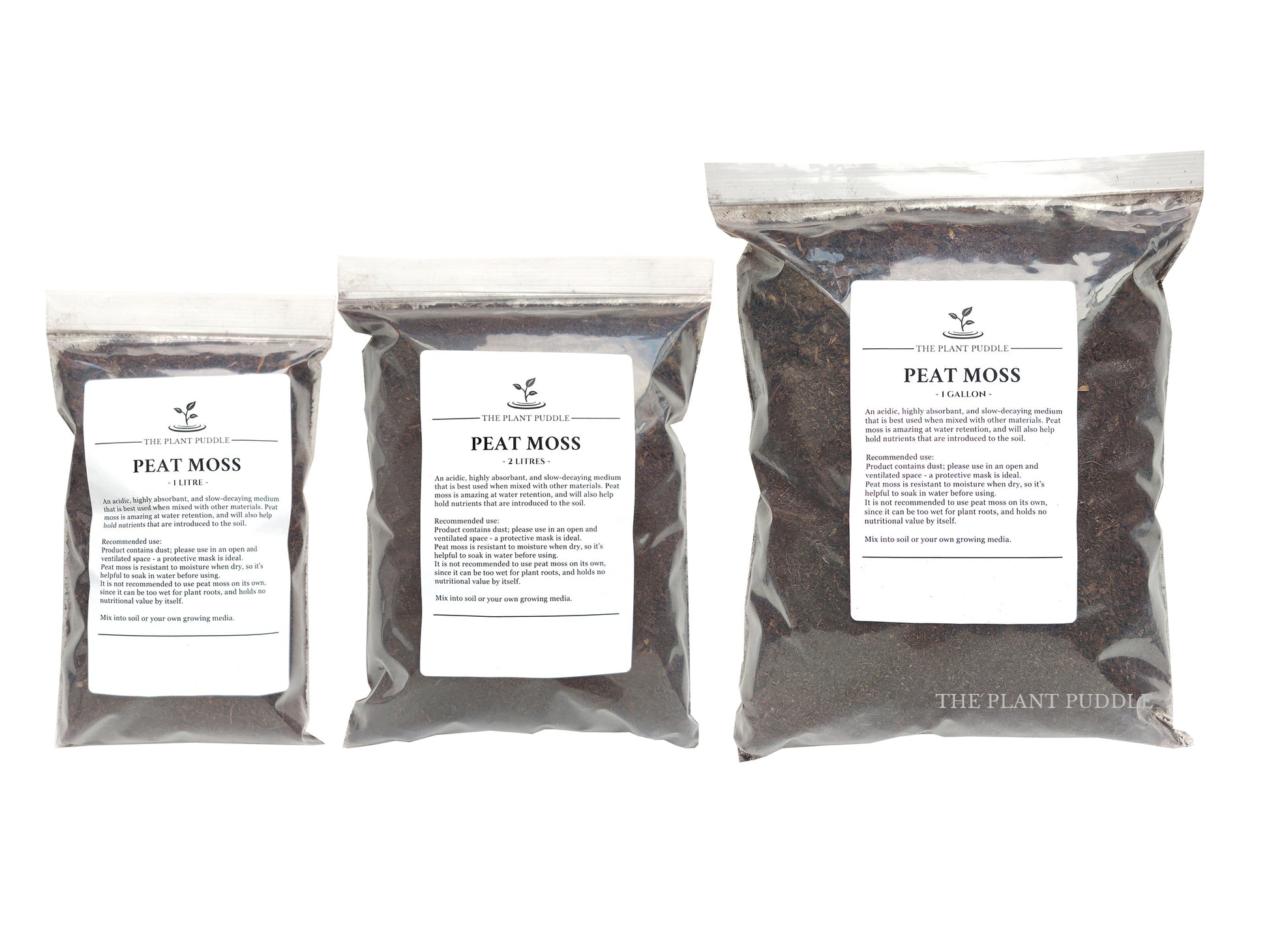 peat moss bag sizes